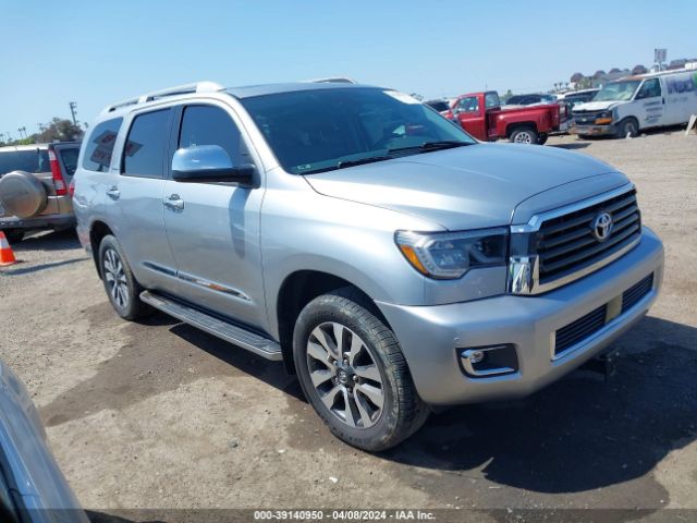 Auction sale of the 2022 Toyota Sequoia Limited, vin: 5TDFY5B1XNS189749, lot number: 39140950