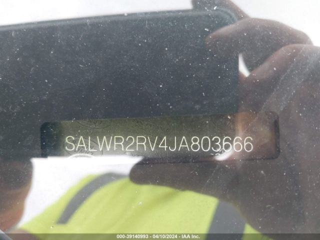 SALWR2RV4JA803666 Land Rover Range Rover Sport Hse