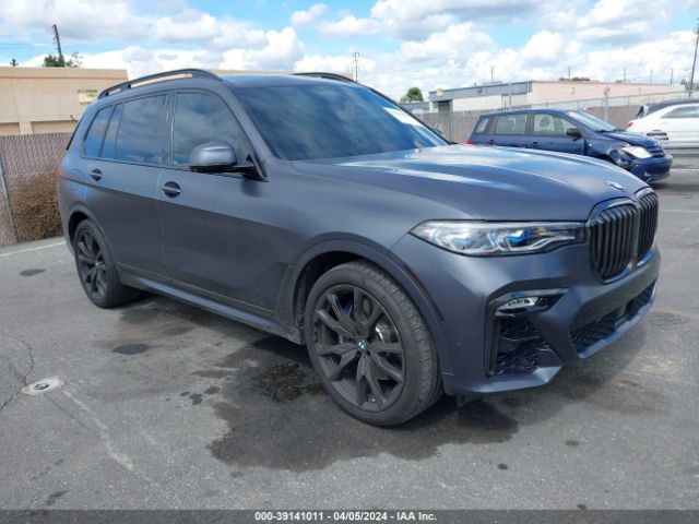 2021 Bmw X7 M50i მანქანა იყიდება აუქციონზე, vin: 5UXCX6C0XM9E99304, აუქციონის ნომერი: 39141011