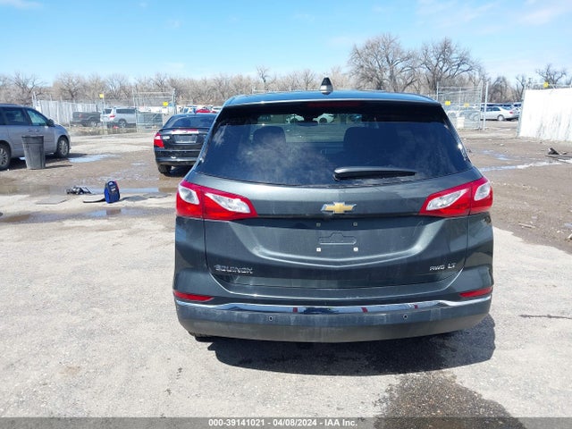 2020 Chevrolet Equinox Awd Lt 1.5l Turbo მანქანა იყიდება აუქციონზე, vin: 3GNAXUEV0LS571214, აუქციონის ნომერი: 39141021