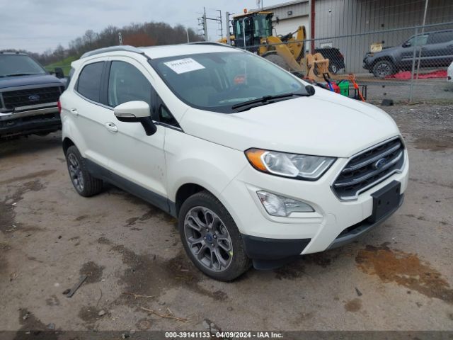 MAJ6S3KL1KC291712 Ford Ecosport Titanium