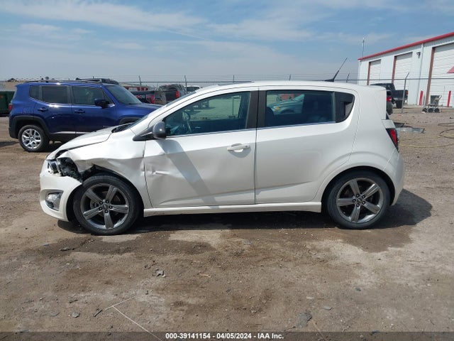 Chevrolet Sonic Rs Manual 2014 1G1JH6SB7E4122930 Image 14