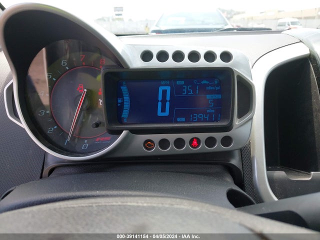 Chevrolet Sonic Rs Manual 2014 1G1JH6SB7E4122930 Image 7
