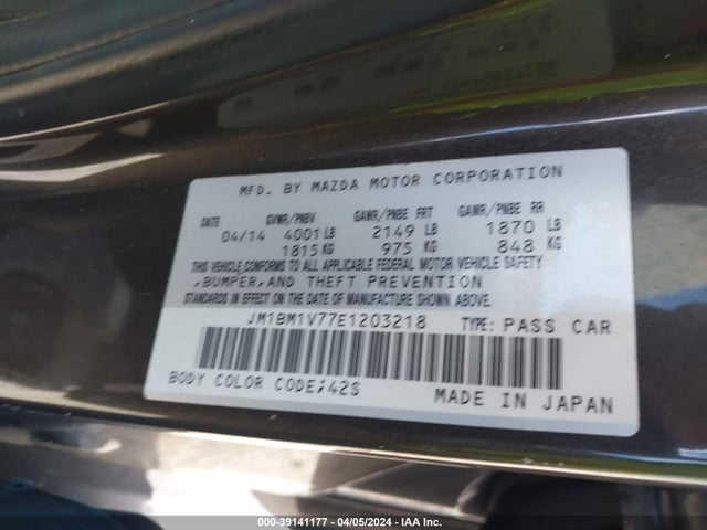 Mazda Mazda3 I Touring 2014 JM1BM1V77E1203218 Image 9