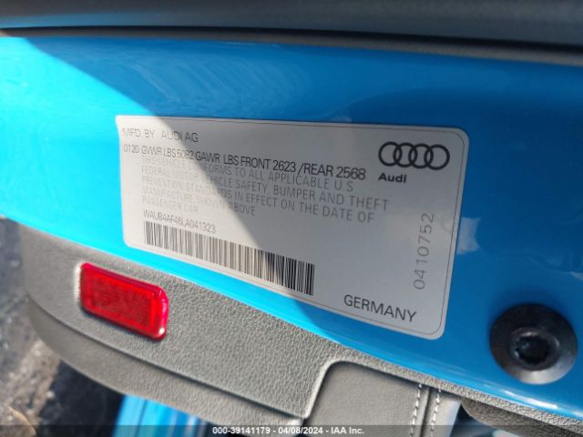 WAUB4AF46LA041323 Audi S4 Premium Plus Tfsi Quattro Tiptronic