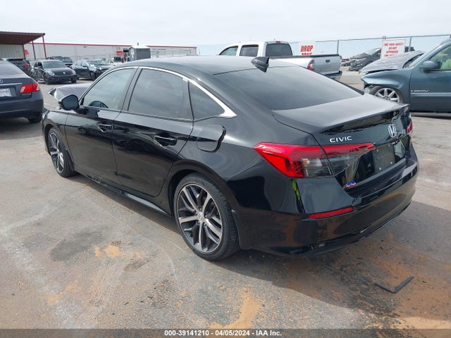 Honda Civic Touring 2022 2HGFE1F94NH307750 Image 3