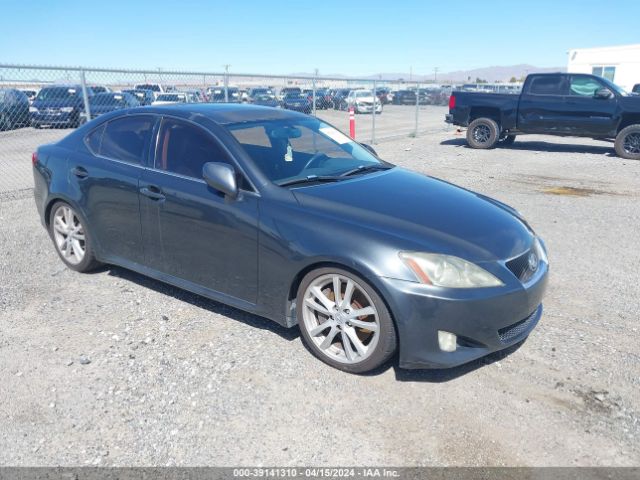 Auction sale of the 2006 Lexus Is 350, vin: JTHBE262065009726, lot number: 39141310