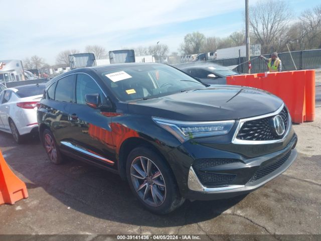 Aukcja sprzedaży 2021 Acura Rdx Technology Package, vin: 5J8TC2H50ML001493, numer aukcji: 39141436