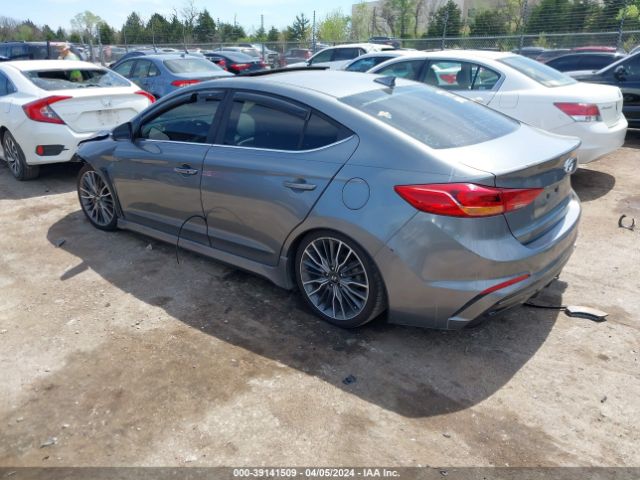 KMHD04LB0JU524535 Hyundai Elantra Sport