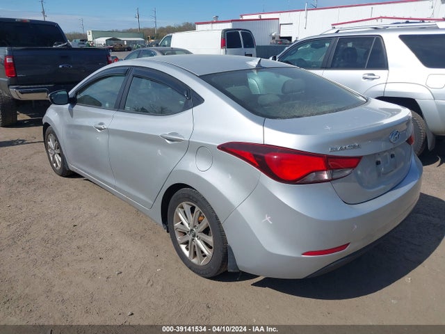 Hyundai ELANTRA SE 2014 KMHDH4AE0EU100350 Image 3