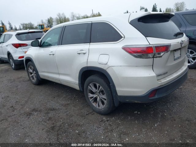 5TDBKRFH2GS234099 Toyota Highlander Le Plus V6