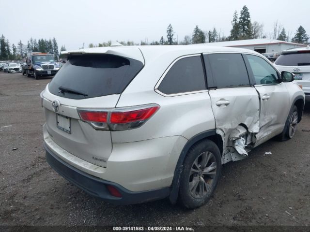 5TDBKRFH2GS234099 Toyota Highlander Le Plus V6