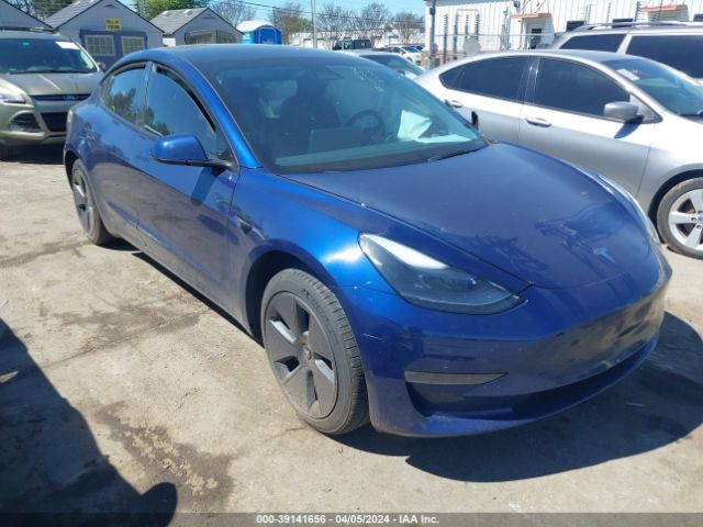 Продажа на аукционе авто 2023 Tesla Model 3 Rear-wheel Drive, vin: 5YJ3E1EA4PF603812, номер лота: 39141656