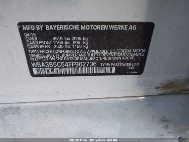 WBA3B5C54FF962736 BMW 328i Xdrive