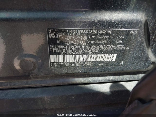 Toyota Rav4 Xle Premium 2021 2T3C1RFV7MC138512 Image 9