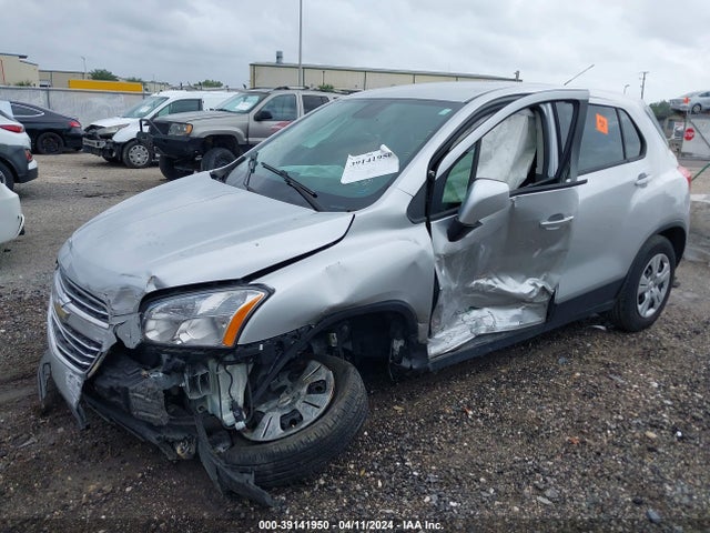 Chevrolet Trax 1ls 2016 KL7CJKSB1GB636703 Image 2