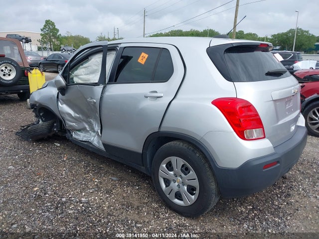 Chevrolet Trax 1ls 2016 KL7CJKSB1GB636703 Image 3