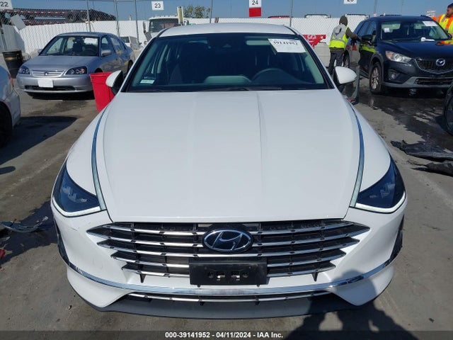 Hyundai Sonata Blue 2021 KMHL24JJ7MA033076 Image 13