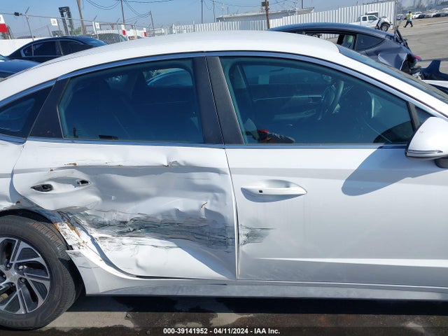 Hyundai Sonata Blue 2021 KMHL24JJ7MA033076 Image 14