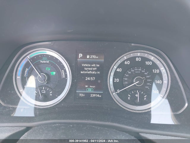 Hyundai Sonata Blue 2021 KMHL24JJ7MA033076 Image 7