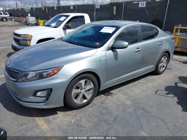 KIA OPTIMA HYBRID 2016 KNAGM4AD6G5096061 Image 2