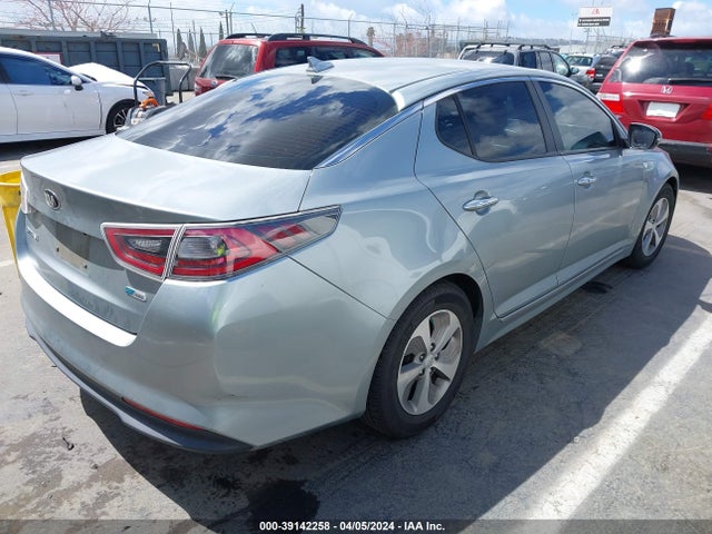 KIA OPTIMA HYBRID 2016 KNAGM4AD6G5096061 Image 4