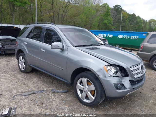 Auction sale of the 2011 Mercedes-benz Ml 350 4matic, vin: 4JGBB8GBXBA747798, lot number: 39142283