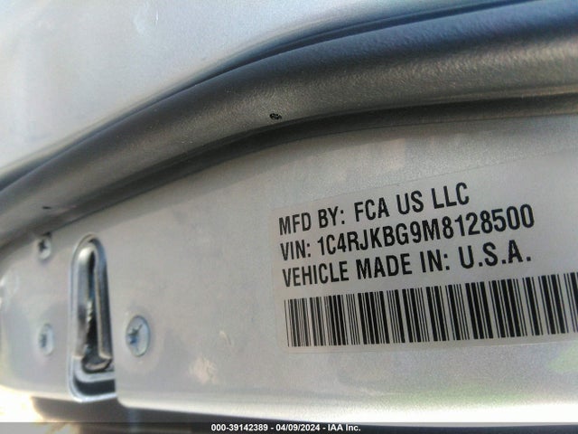 1C4RJKBG9M8128500 Jeep Grand Cherokee L Limited 4x4