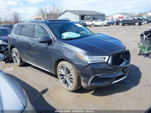 Aukcja sprzedaży 2019 Acura Mdx Tech Pkg, vin: 5J8YD4H57KL001096, numer aukcji: 39142489