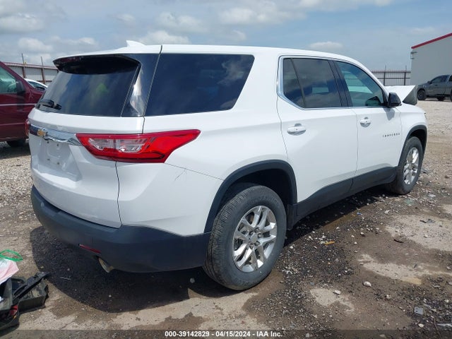 Chevrolet Traverse Fwd Ls 2021 1GNERFKWXMJ100727 Image 4