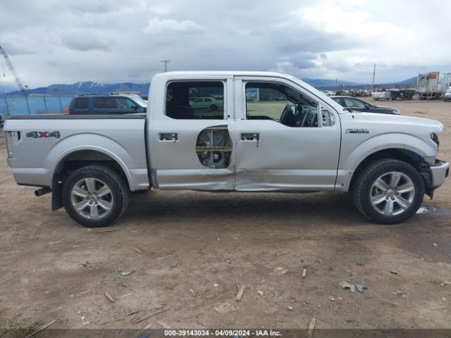 1FTEW1E57JFC46878 Ford F-150 Platinum