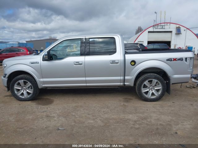 1FTEW1E57JFC46878 Ford F-150 Platinum