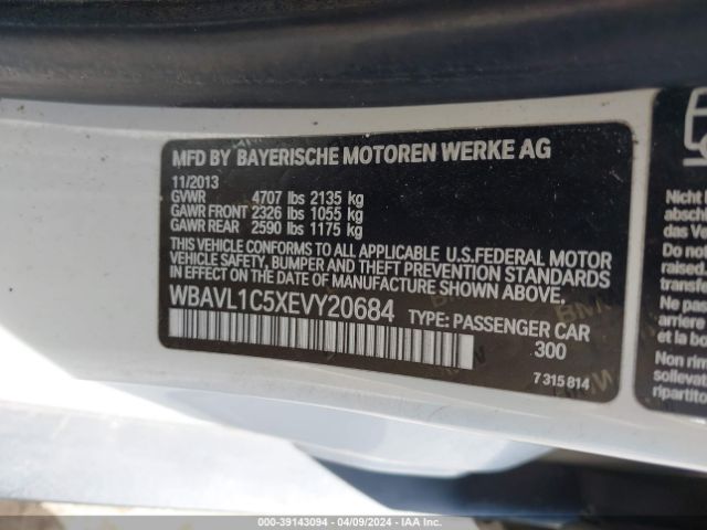 WBAVL1C5XEVY20684 BMW X1 Xdrive28i