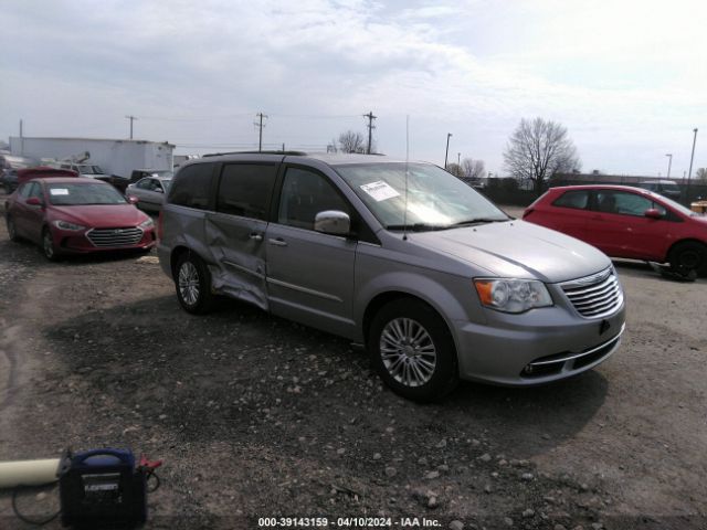 2015 Chrysler Town & Country Touring-l მანქანა იყიდება აუქციონზე, vin: 2C4RC1CG5FR646162, აუქციონის ნომერი: 39143159