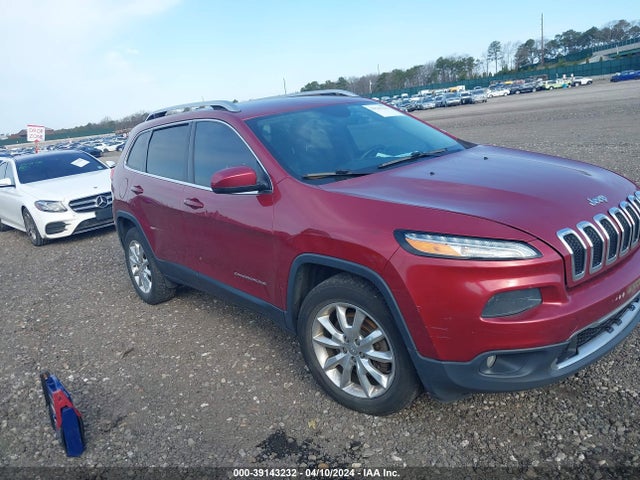 Jeep Cherokee Limited 2016 1C4PJMDB8GW339790 Image 1
