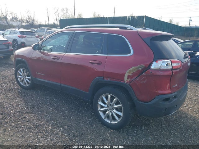 Jeep Cherokee Limited 2016 1C4PJMDB8GW339790 Image 3