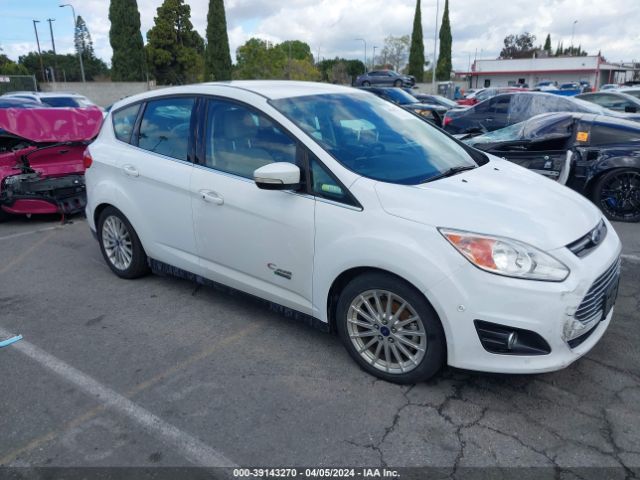 39143270 :رقم المزاد ، 1FADP5CU9EL512327 vin ، 2014 Ford C-max Energi Sel مزاد بيع