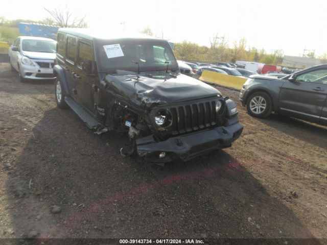 Auction sale of the 2020 Jeep Wrangler Unlimited Sport S 4x4, vin: 1C4HJXDN2LW257001, lot number: 39143734