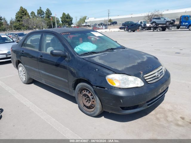 Auction sale of the 2004 Toyota Corolla Ce, vin: JTDBR32E342035313, lot number: 39143807