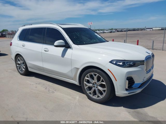 Auction sale of the 2019 Bmw X7 Xdrive40i, vin: 5UXCW2C52KL082134, lot number: 39143877