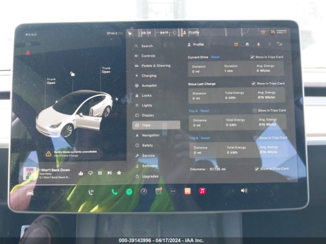 5YJ3E1EA0MF921809 Tesla Model 3 Standard Range Plus Rear-wheel Drive