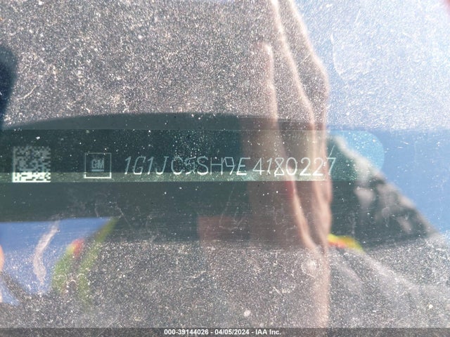 Chevrolet Sonic Lt Auto 2014 1G1JC5SH9E4180227 Image 9