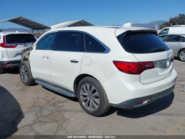 Acura Mdx Technology Package 2014 5FRYD4H4XEB029647 Image 3