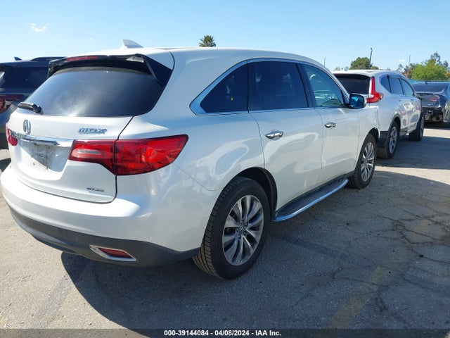 Acura Mdx Technology Package 2014 5FRYD4H4XEB029647 Image 4
