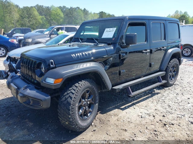 1C4HJXDN7MW584236 Jeep Wrangler Unlimited Willys 4x4