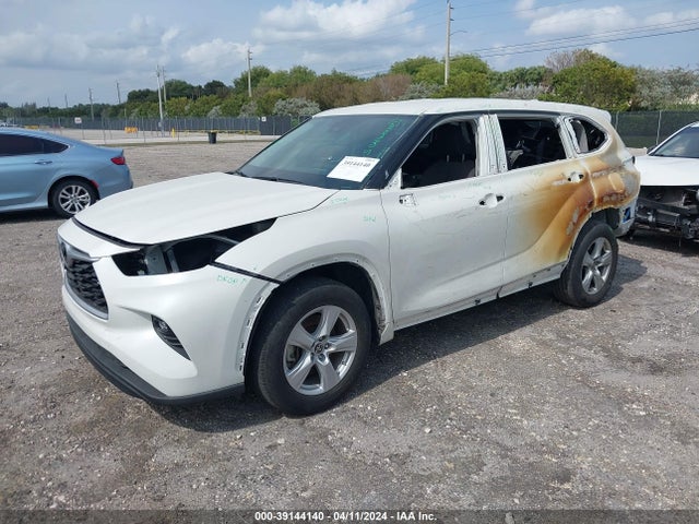 Toyota Highlander Le 2021 5TDZZRAH7MS530507 Image 2