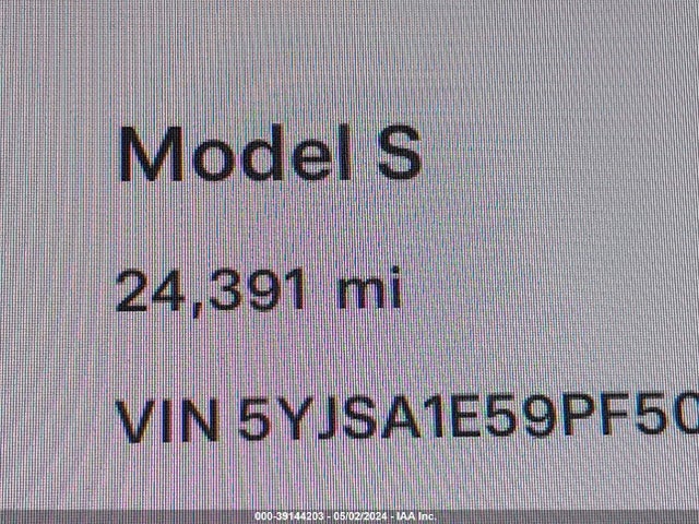 Tesla Model S Dual Motor All-wheel Drive/standard Range 2023 5YJSA1E59PF500105 Image 15