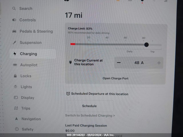 Tesla Model S Dual Motor All-wheel Drive/standard Range 2023 5YJSA1E59PF500105 Image 17