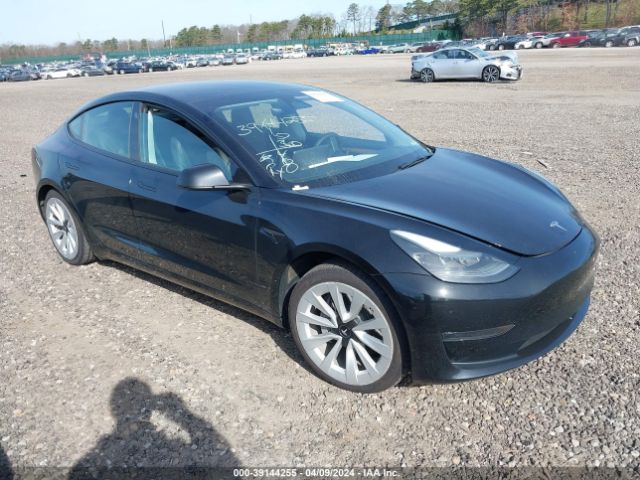 Продажа на аукционе авто 2023 Tesla Model 3 Rear-wheel Drive, vin: 5YJ3E1EA7PF438533, номер лота: 39144255