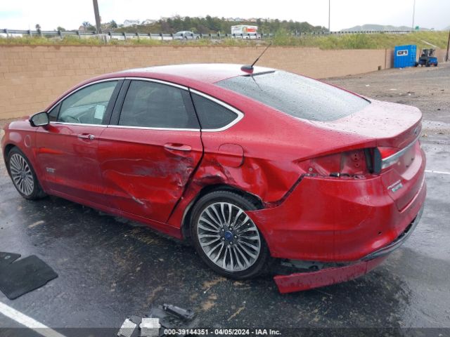 3FA6P0PU0HR129730 Ford Fusion Energi Se Luxury